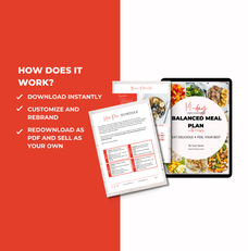 how to download this meal plan template for canva