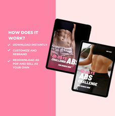 instructions on how to access this fitness eBook template