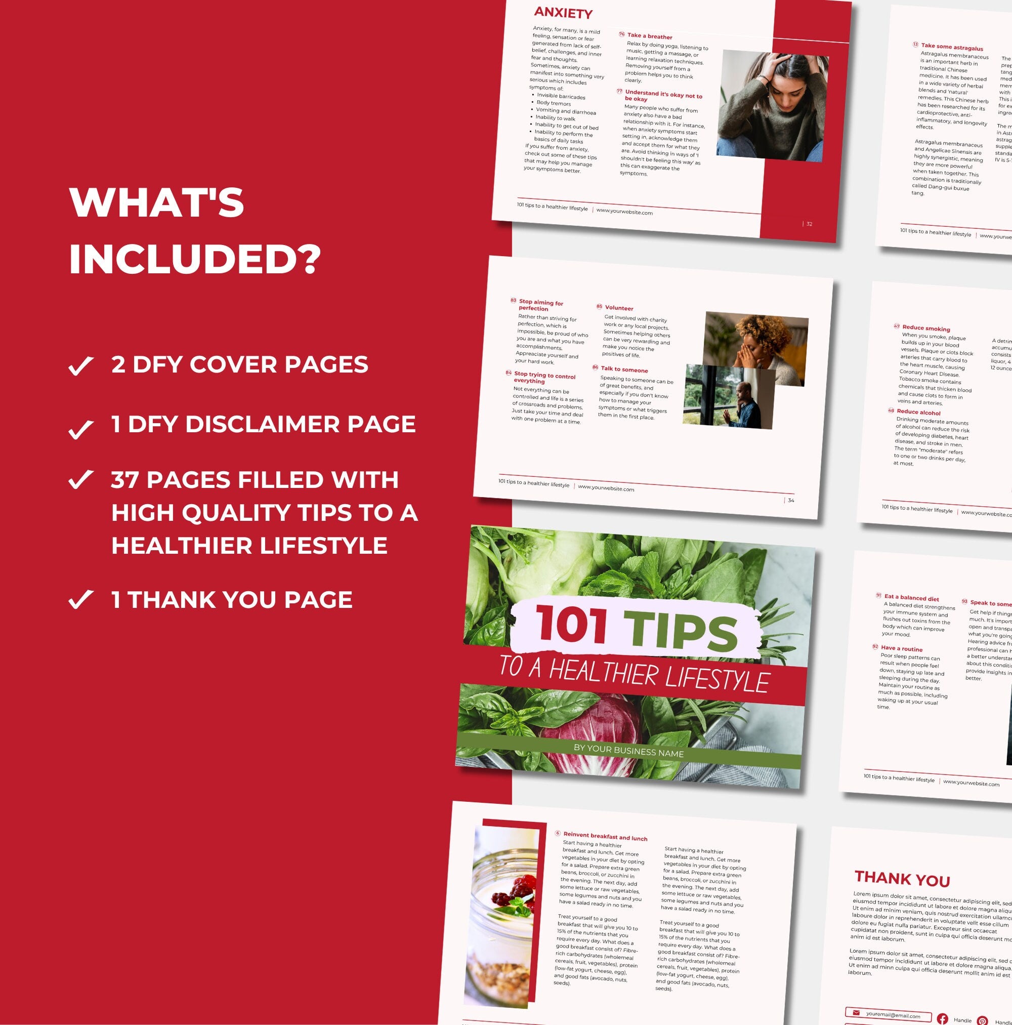 what's included in this PLR digital product 